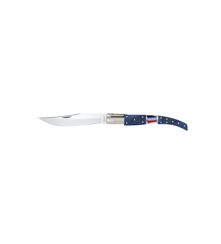 navaja arabe. madera azul. hoja 17 cm
