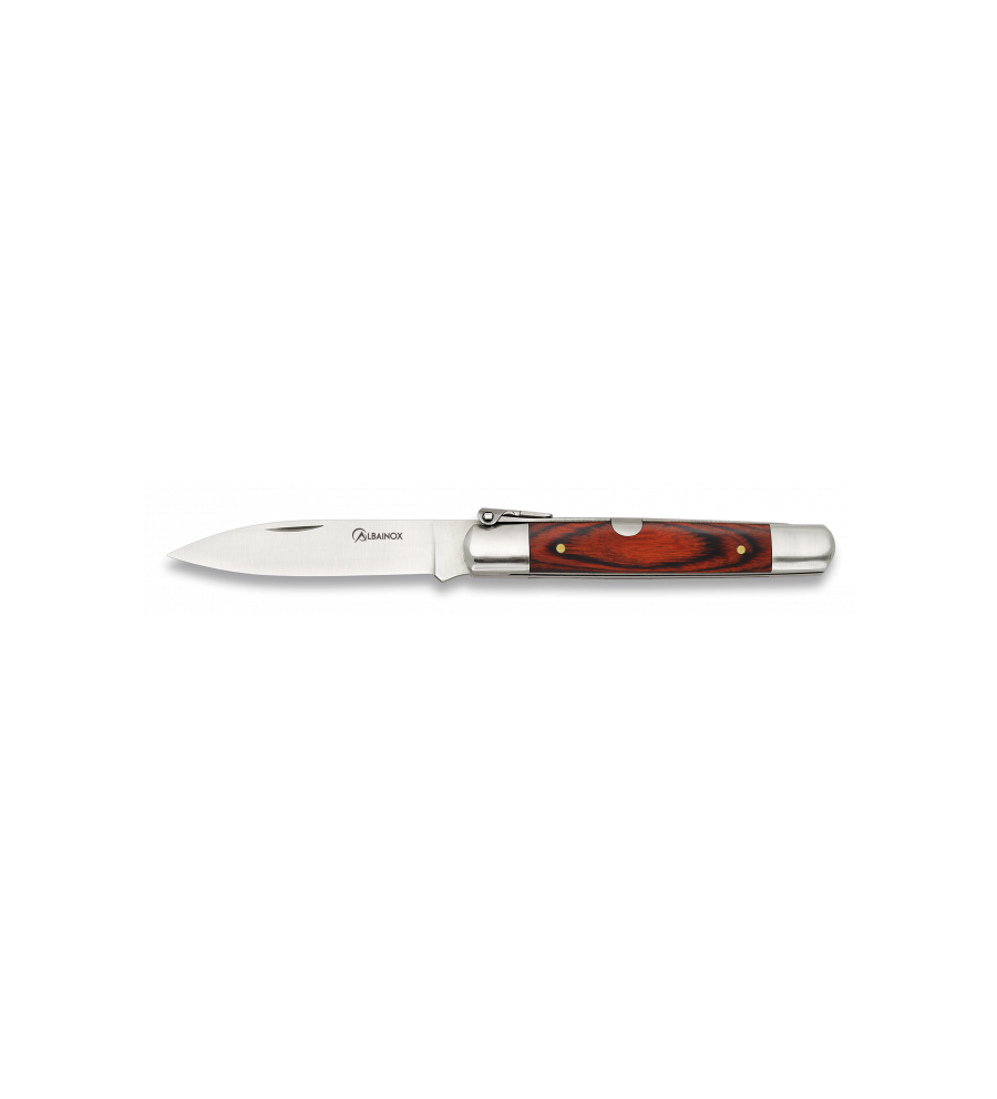 Navaja MACHETE Nº0. Madera. Hoja: 7,5 cm