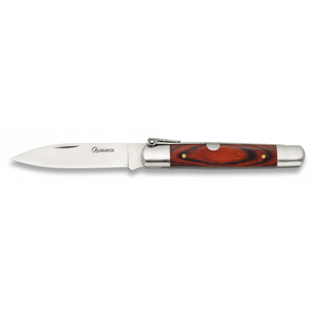 Navaja MACHETE Nº0. Madera. Hoja: 7,5 cm
