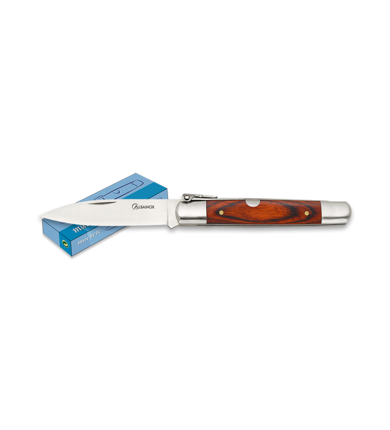Navaja MACHETE Nº 2. Stamina roja. Hoja: