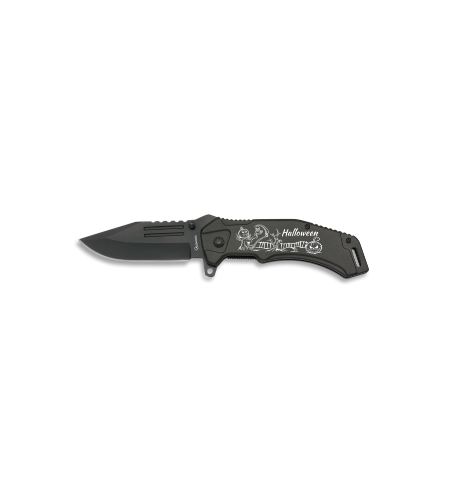 navaja Albainox negra. hoja 9 cm