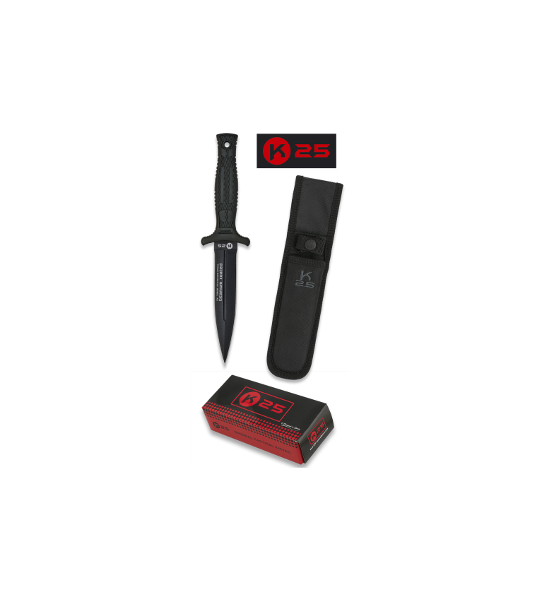 Cuchillo K25 BOTERO.Funda.Hoja:12.5