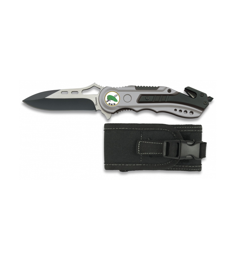 navaja albainox seguridad. Funda. H: 8.1
