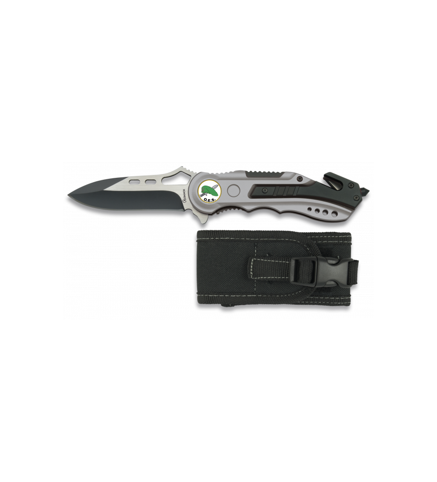 navaja albainox seguridad. Funda. H: 8.1