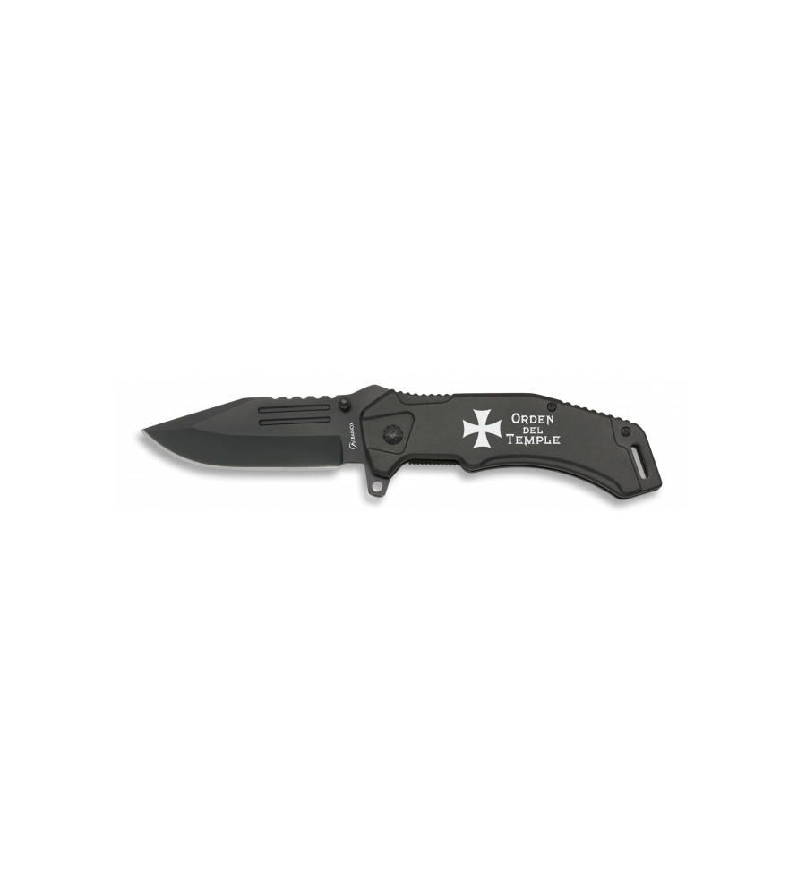 navaja Albainox negra. hoja 9 cm
