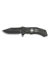 navaja Albainox negra. hoja 9 cm
