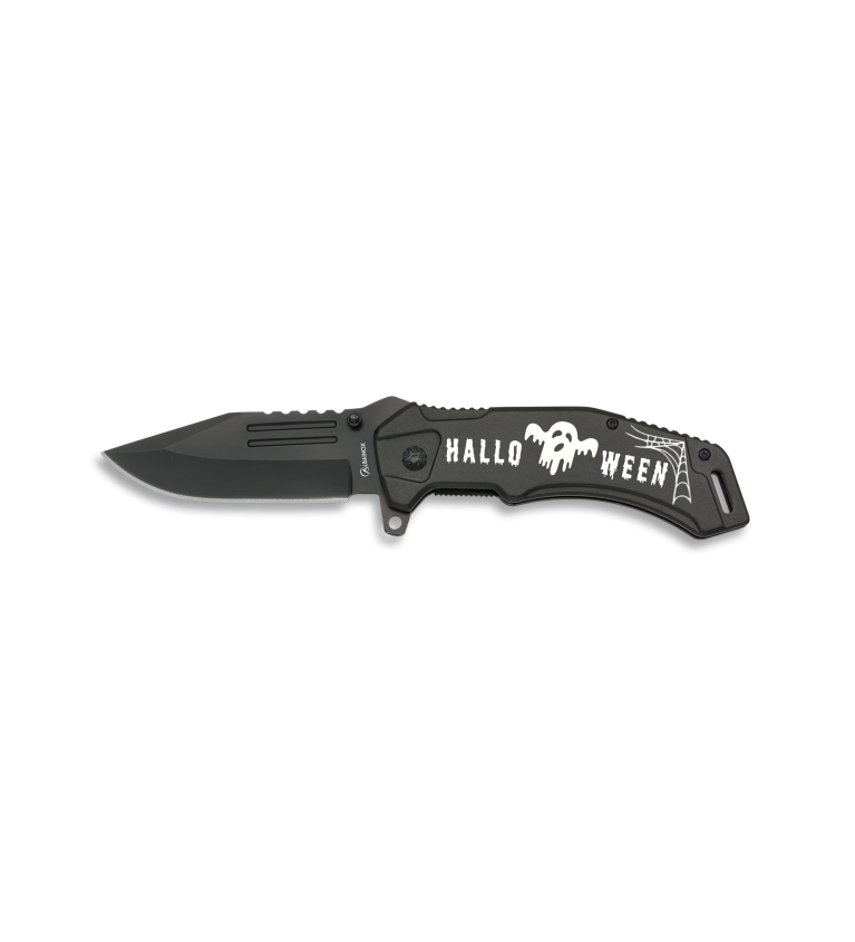 navaja Albainox negra. hoja 9 cm