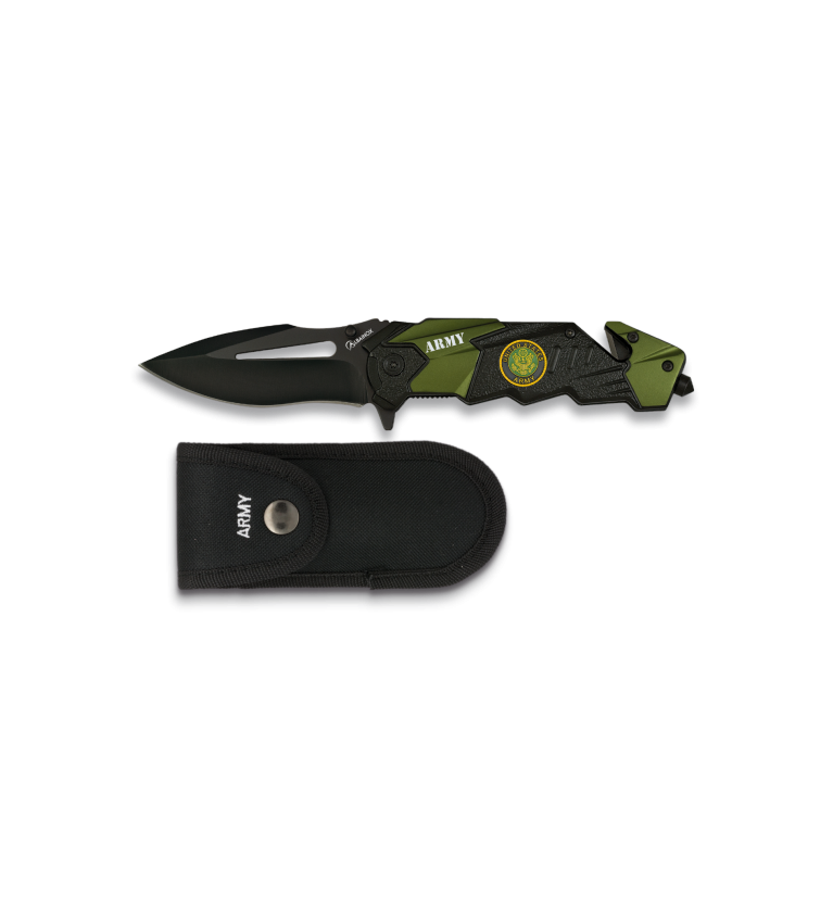 Navaja Albainox seguridad ARMY. H: 8.5