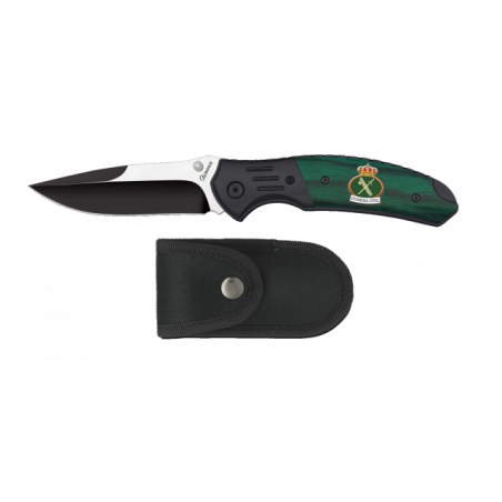 Navaja Albainox negra / verde. G. Civil