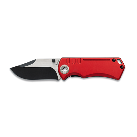navaja albainox roja con tornilleria cal