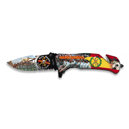navaja Albainox Legion / sierra. H 8.2 c