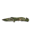 Navaja Albainox  Camo Verde. H: 8